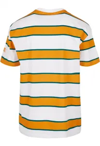 Starter Logo Striped Tee White/Yellow
