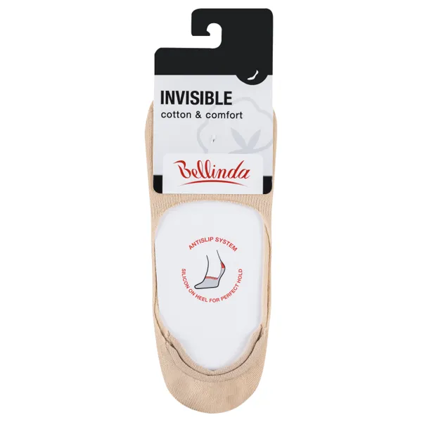 Bellinda 
INVISIBLE SOCKS - Neviditeľné ponožky vhodné do sneaker topánok - béžová