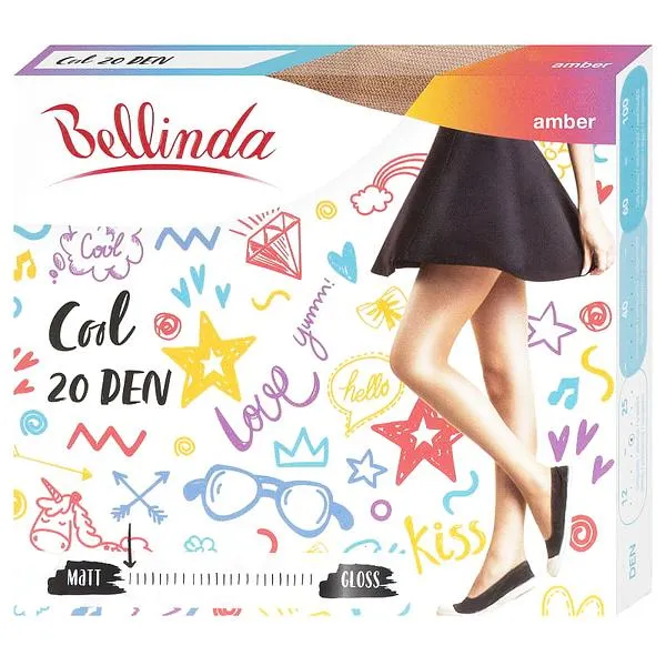 Bellinda 
COOL 20 DEN - Módne pančuchové nohavice - amber