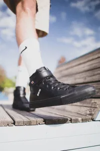 BIG STAR SHOES Pánske tenisky mužov Big Star Black