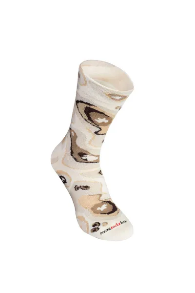 ZOOKSY/RAINBOW SOCKS Dúhové ponožky pizza ponožky 4 havajské páry