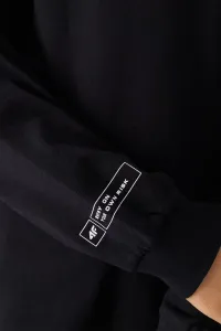 Tričko S Dlhým Rukávom Pre Chlapca S Potlačou Regular 4F 4FJWAW24TLO