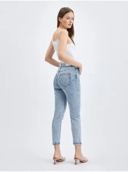 Svetlomodré dámske slim fit džínsy ORSAY