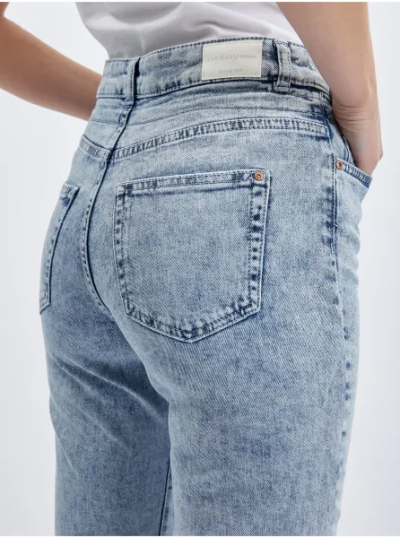 Svetlomodré dámske slim fit džínsy ORSAY
