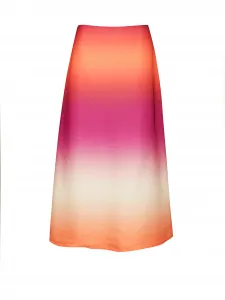 Dámska maxi sukňa s ombré efektom