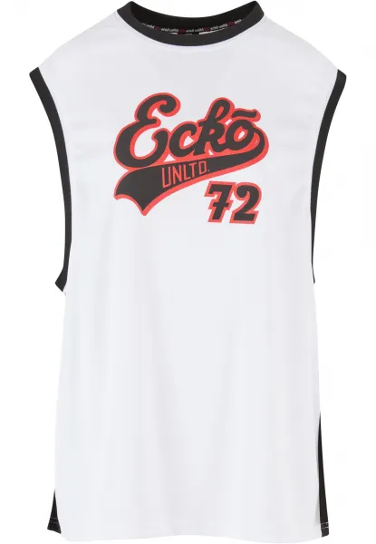 Společnost Ecko Unltd. Bball Tank Top White