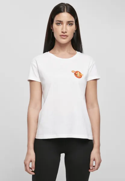Women's T-Shirt Space Jam Tune Squad Lola Box Tee White