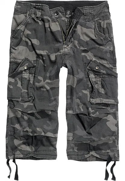 Men's 3/4 pants Urban Legend - dark/camouflage