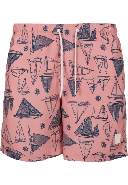 Pánske plavky Urban Classics Yacht Aop