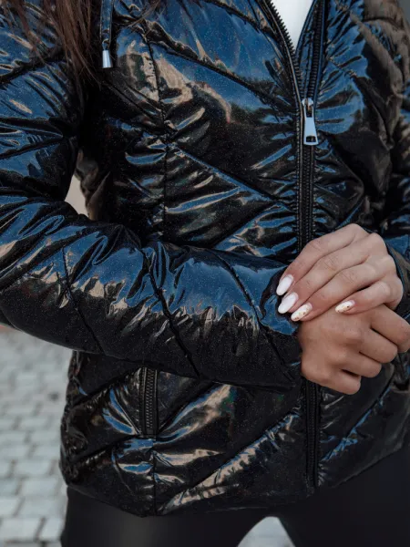 Kurtka damska pikowana PATIS czarna Dstreet