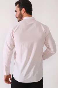 G625 DEWBERRY LINEN SHIRT-PINK