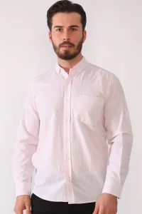 G625 DEWBERRY LINEN SHIRT-PINK