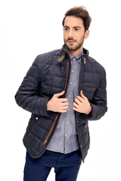 M8640 DEWBERRY MEN'S COAT-NAVY BLUE