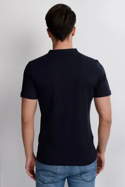 T8560 DEWBERRY T-SHIRT-NAVY BLUE