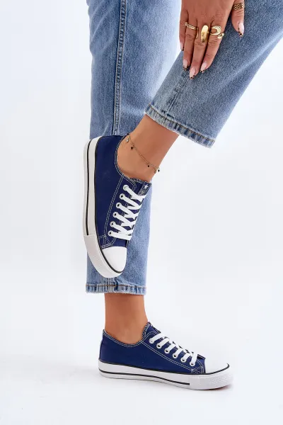 Boto Dámske klasické tenisky Ecoma Navy Blue