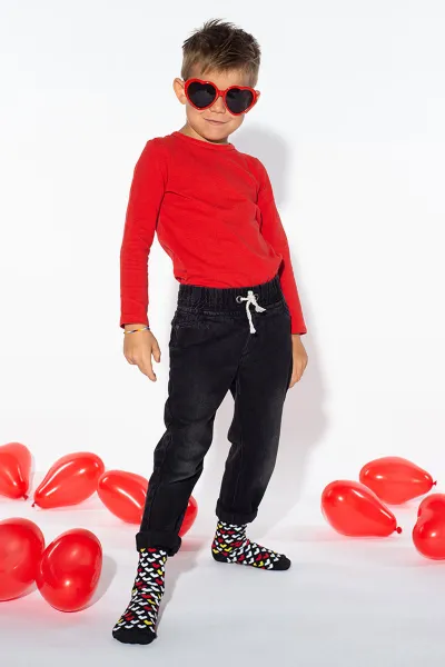 ZOOKSY/RAINBOW SOCKS Sada ponožiek, Zooksa Mixtury Láska pre deti