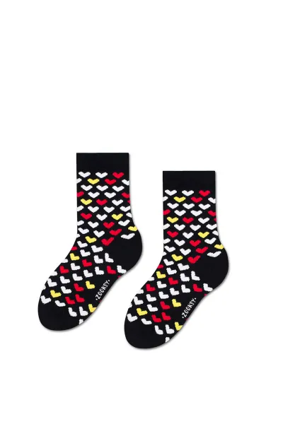 ZOOKSY/RAINBOW SOCKS Sada ponožiek, Zooksa Mixtury Láska pre deti