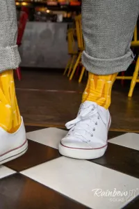ZOOKSY/RAINBOW SOCKS Sada dúhových ponožiek hranolky 2 páry