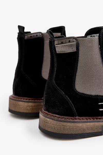 BIG STAR SHOES Semišové Chelsea Topánky Pánske Big Star