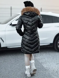 Women's winter quilted jacket BELLATRIX black Dstreet