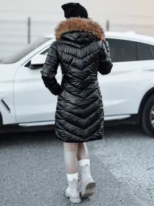 Women's winter quilted jacket BELLATRIX black Dstreet