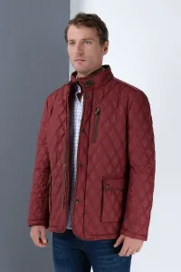 K8613 DEWBERRY COAT-BURGUNDY