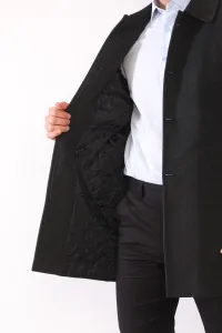 PLT8364 DEWBERRY MEN'S COAT-ANTHRACITE