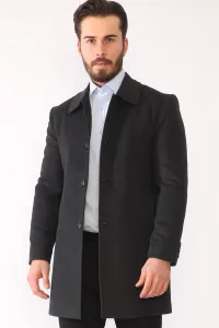PLT8364 DEWBERRY MEN'S COAT-ANTHRACITE