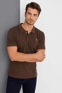 T8561 DEWBERRY MEN'S TSHIRT-COFFEE