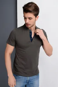 T8560 DEWBERRY T-SHIRT-KHAKI