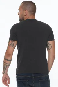 T8568 DEWBERRY V-NECK MEN'S T-SHIRT-ANTHRACITE