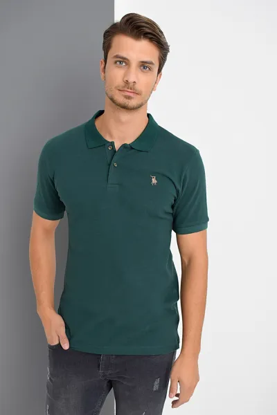 T8561 DEWBERRY MEN'S TSHIRT-KHAKI