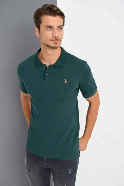 T8561 DEWBERRY MEN'S TSHIRT-KHAKI