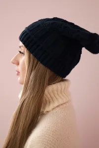 Kesi Čapica s fleece Marta K231 námornícka modrá