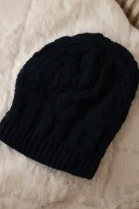 Kesi Čapica s fleece Marta K231 námornícka modrá
