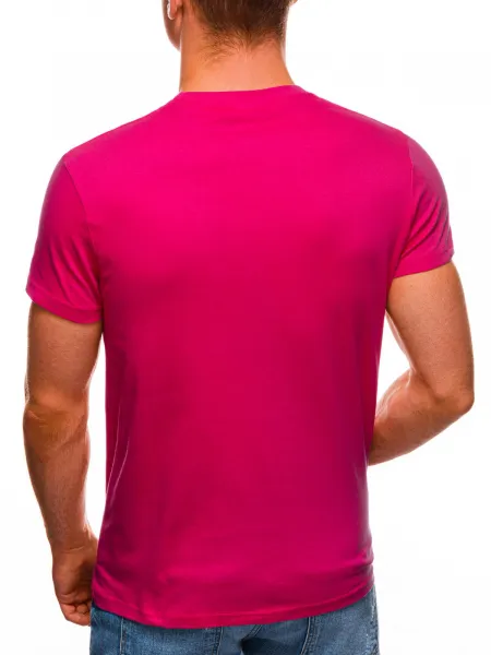Edoti Men's plain t-shirt