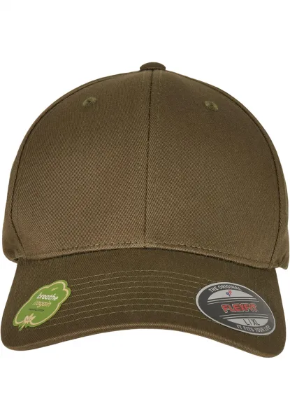 Flexfit beanie made of organic cotton, burnt olive