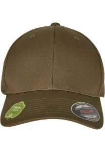 Flexfit beanie made of organic cotton, burnt olive