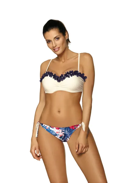 Plavky Claudia Avorio M-452 (1) Ecru