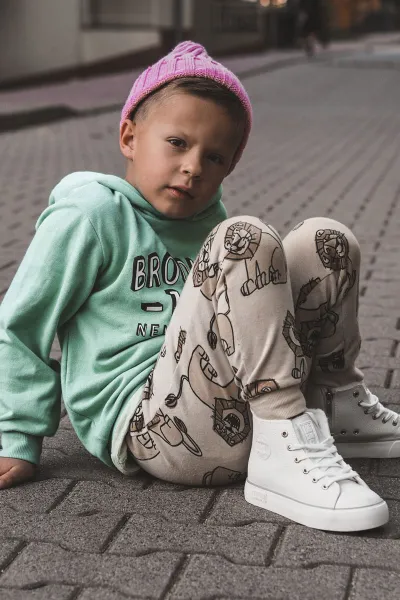 BIG STAR SHOES Detské vysoké tenisky na veľkej hviezde