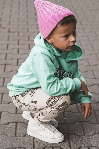 BIG STAR SHOES Detské vysoké tenisky na veľkej hviezde
