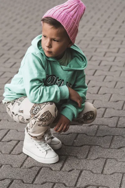 BIG STAR SHOES Detské vysoké tenisky na veľkej hviezde