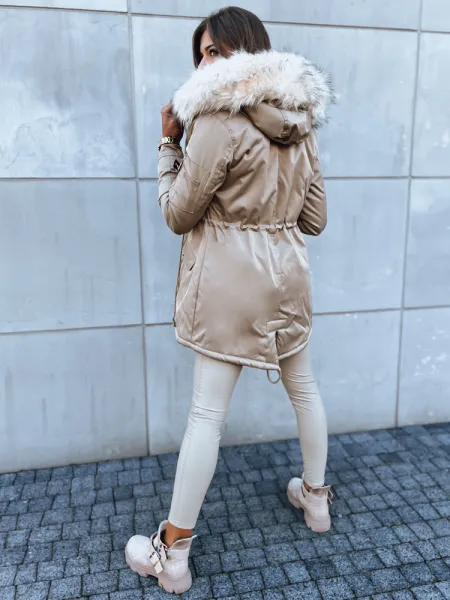 Dámska zimná bunda VIXEN Farba béžová DSTREET