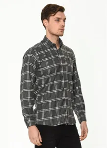 G699 DEWBERRY MEN'S SHIRT-ANTHRACITE