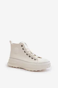 BIG STAR SHOES Dámske Tenisky Na Platforme Eko Koža Big Star