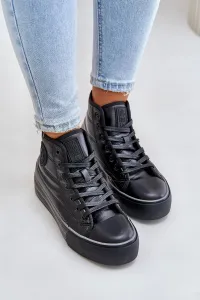 BIG STAR SHOES Zateplené dámske tenisky na platforme