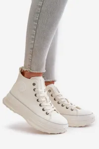 BIG STAR SHOES Dámske Tenisky Na Platforme Eko Koža Big Star