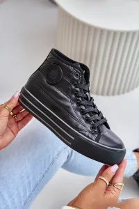 BIG STAR SHOES Zateplené dámske tenisky na platforme