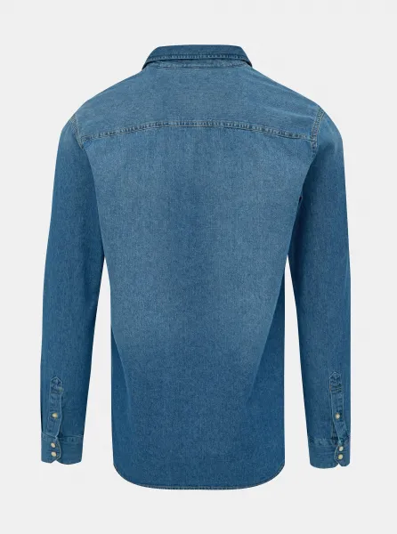 Rifľová košeľa Jack & Jones Heridan