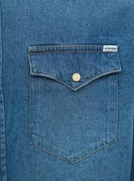 Rifľová košeľa Jack & Jones Heridan